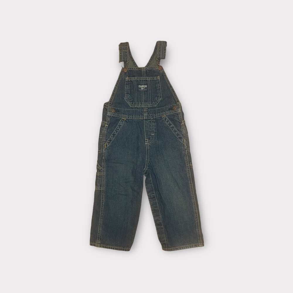 OshKosh Dark Wash Classic Overalls